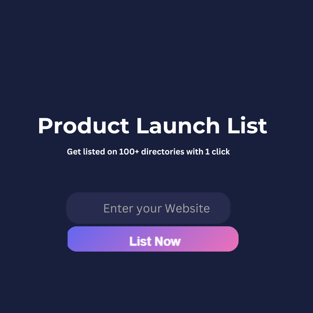 Product Launch List Interface